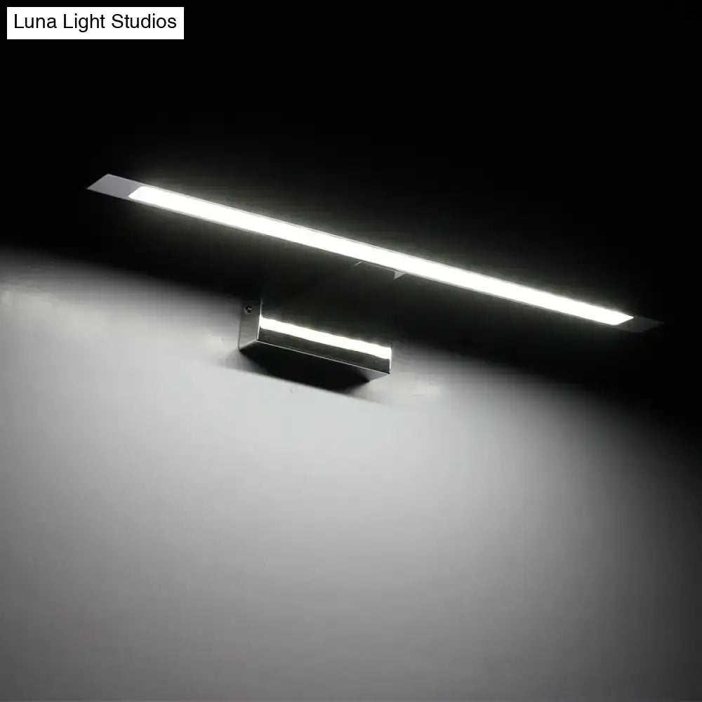 Chrome Vanity Wall Light