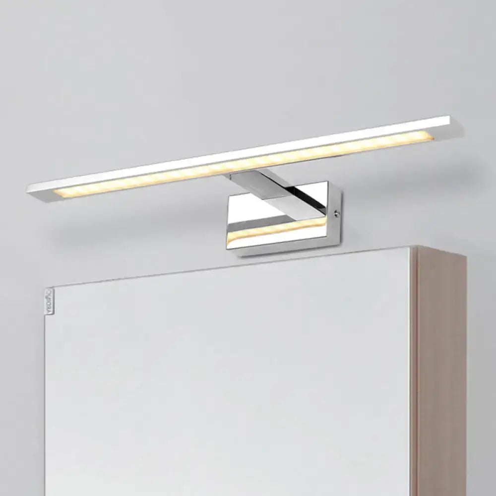 Chrome Vanity Wall Light