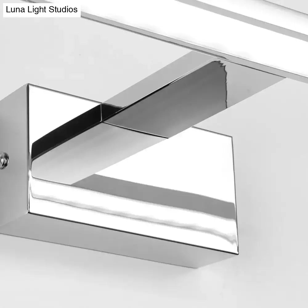 Chrome Vanity Wall Light