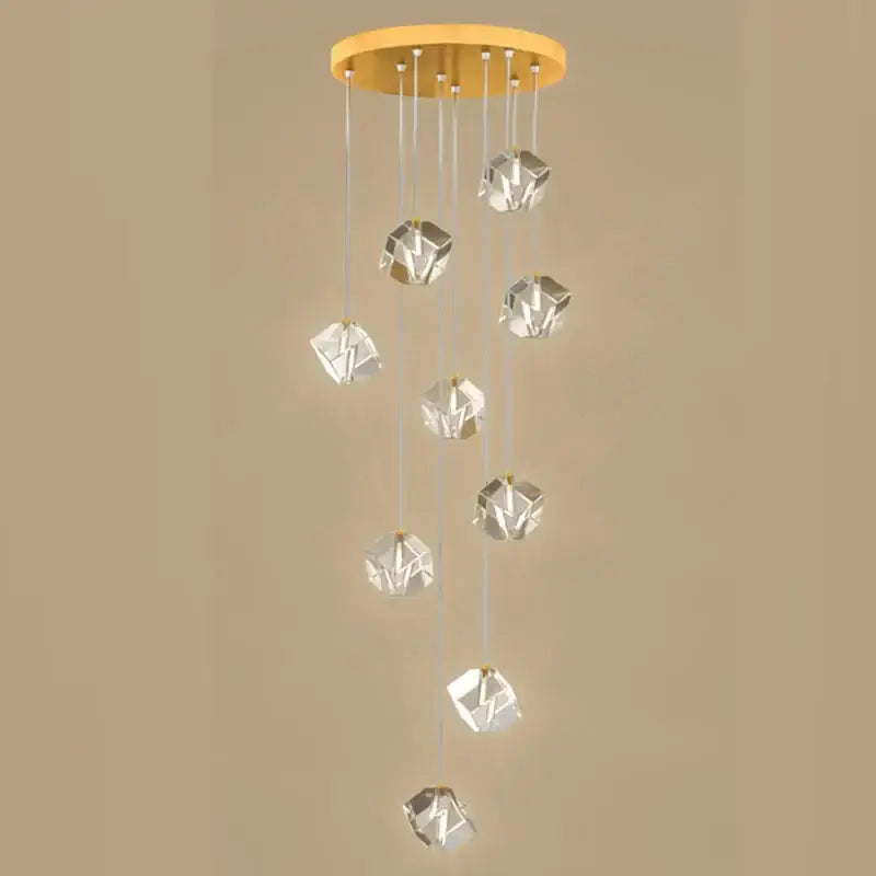 Crystal Staircase Chandelier