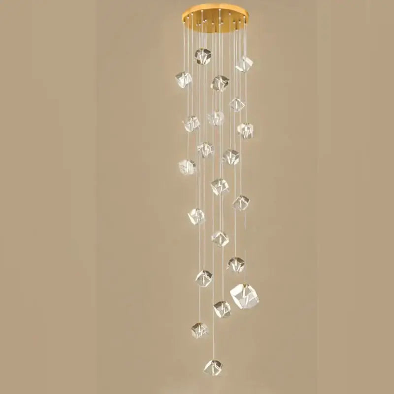 Crystal Staircase Chandelier