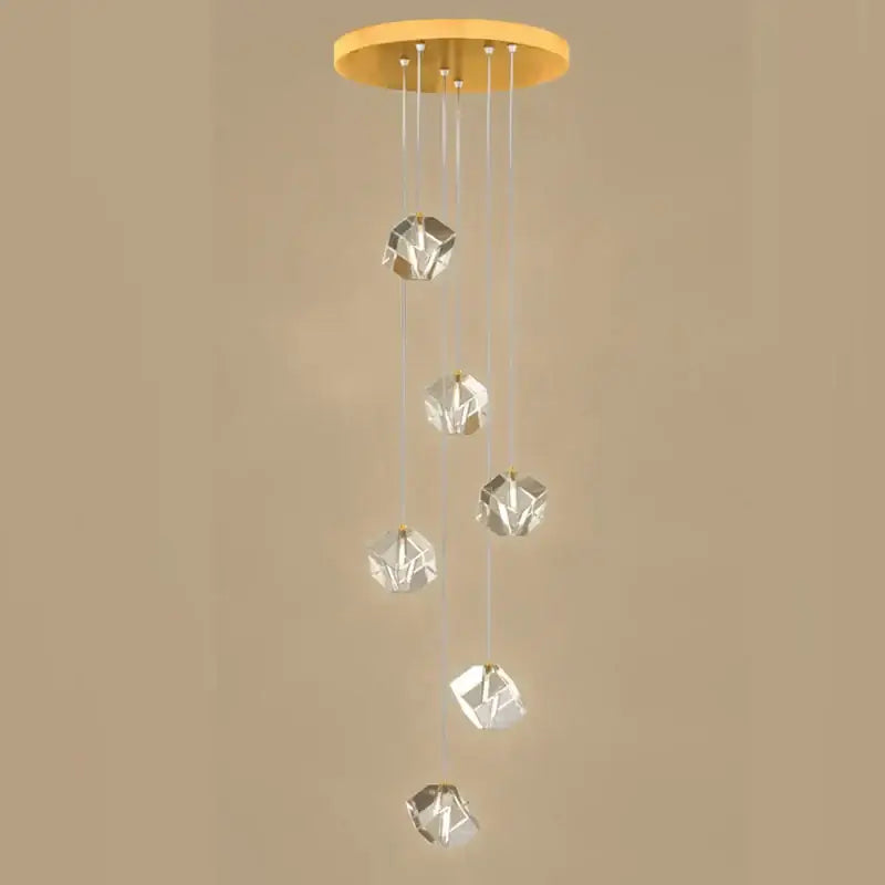 Crystal Staircase Chandelier