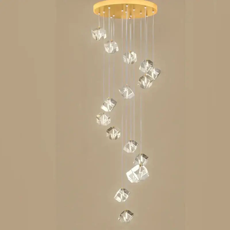 Crystal Staircase Chandelier