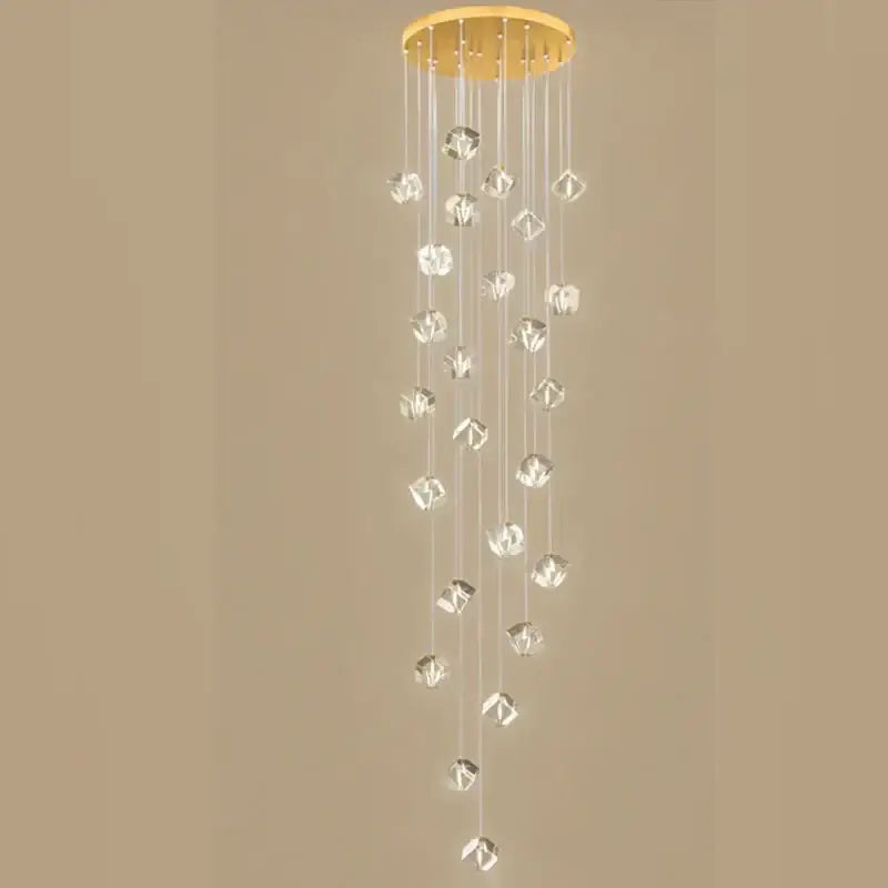 Crystal Staircase Chandelier