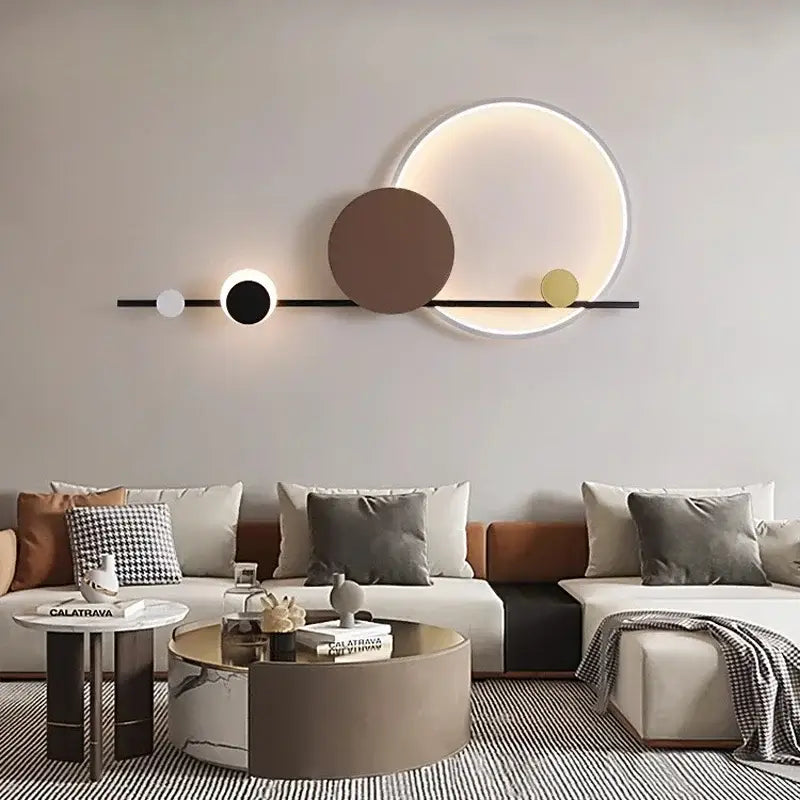 Blue LED Wall Sconce