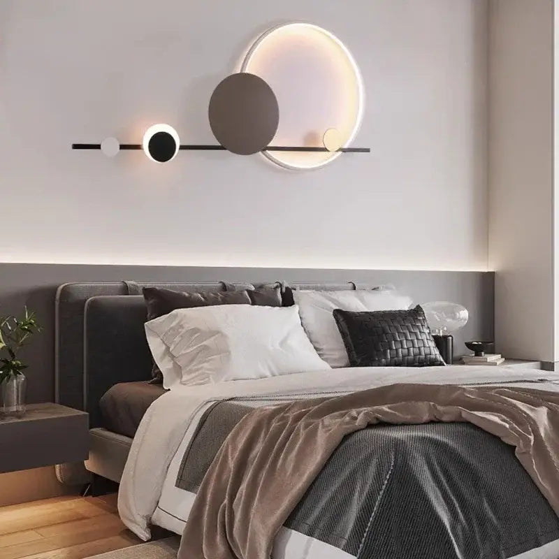 Blue LED Wall Sconce