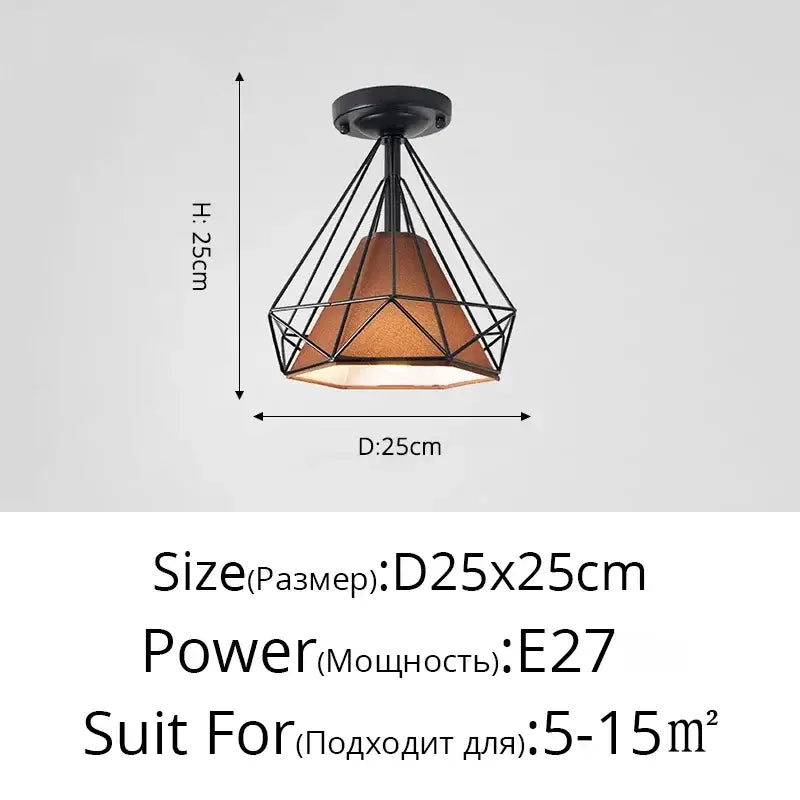 Crystal Glass LED Chandelier