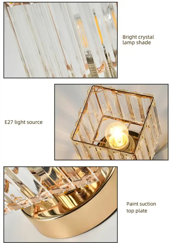 Crystal Glass LED Chandelier
