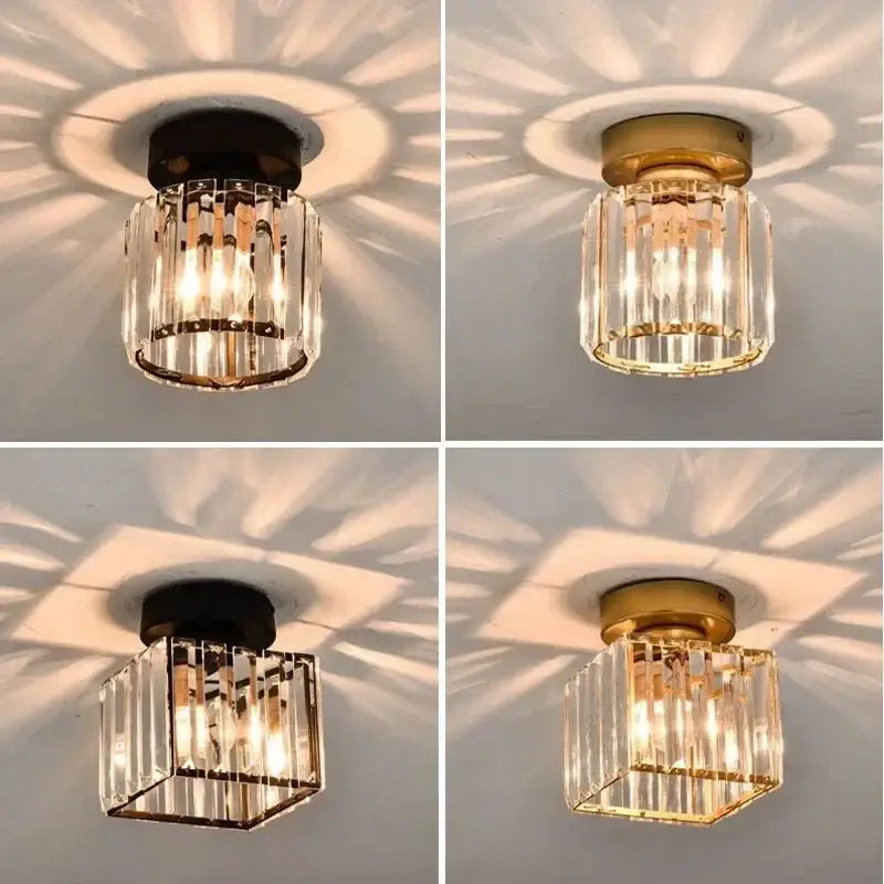 Crystal Glass LED Chandelier