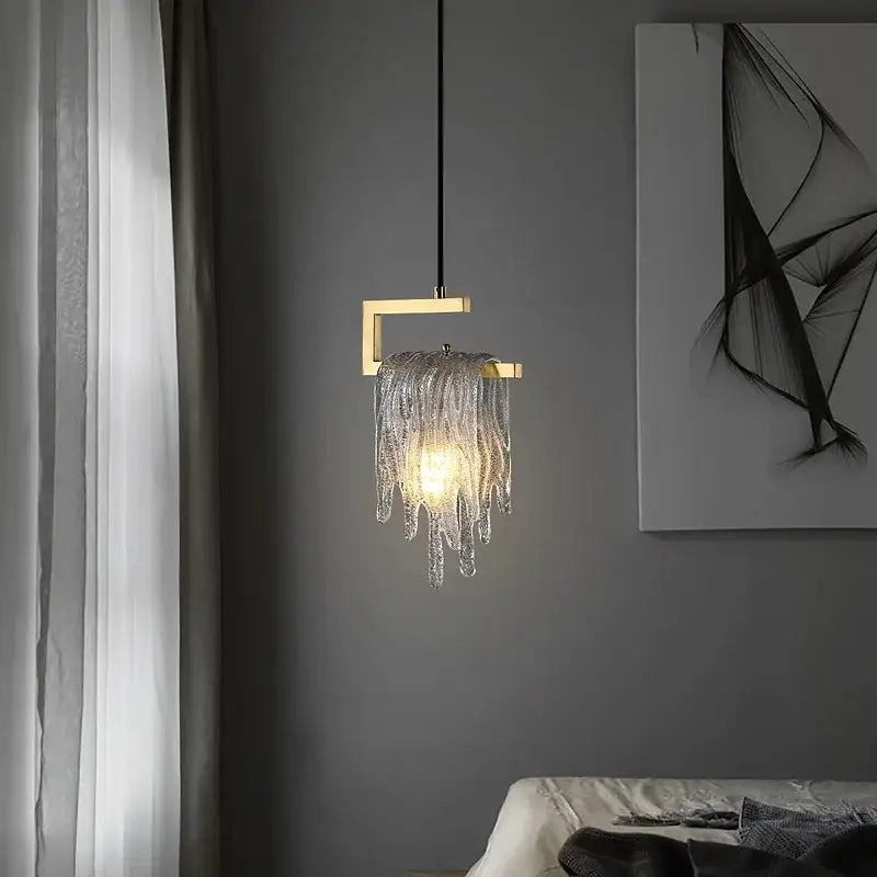 Crystal LED Ceiling Chandelier For Bedroom Retreat