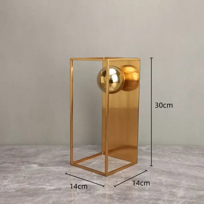 Gold Frame Decorative Sculpture