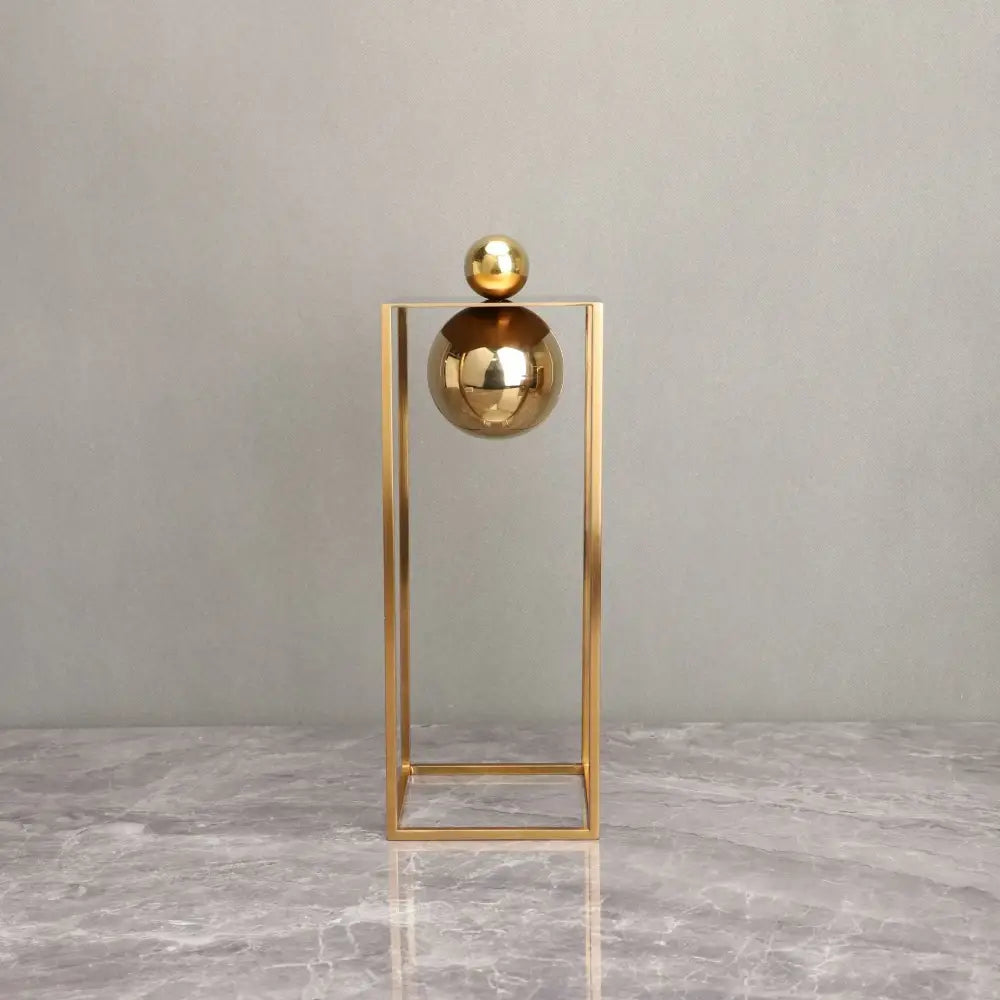 Gold Frame Decorative Sculpture