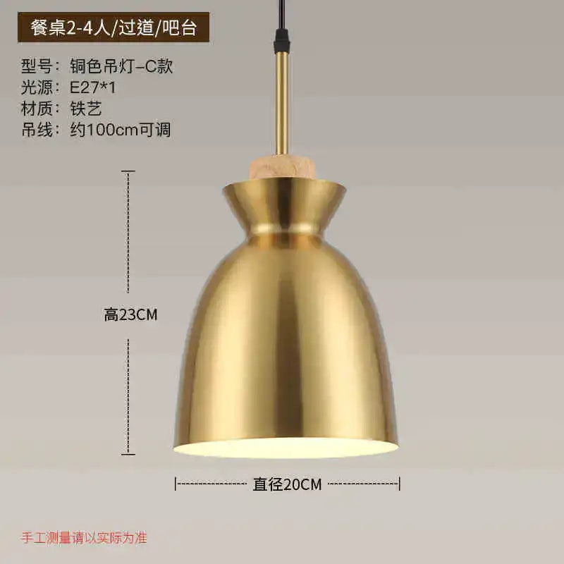 Gold Nordic Geometric Chandelier