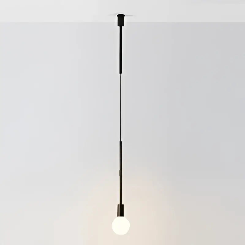 Brass Black Geometric Iron Pendant Light