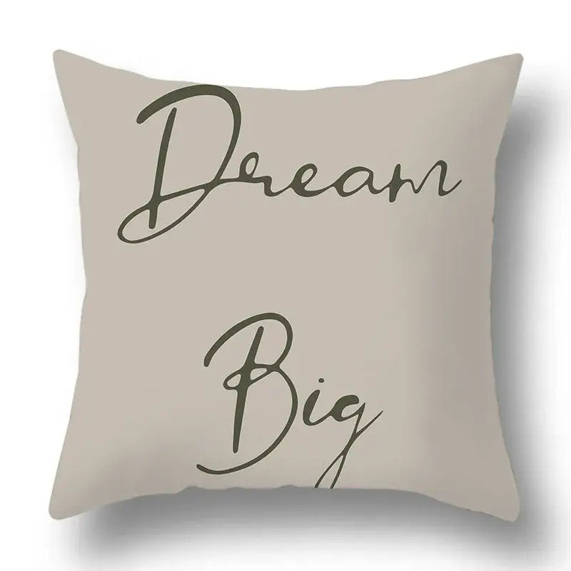 Green Geometric Pillow Cover