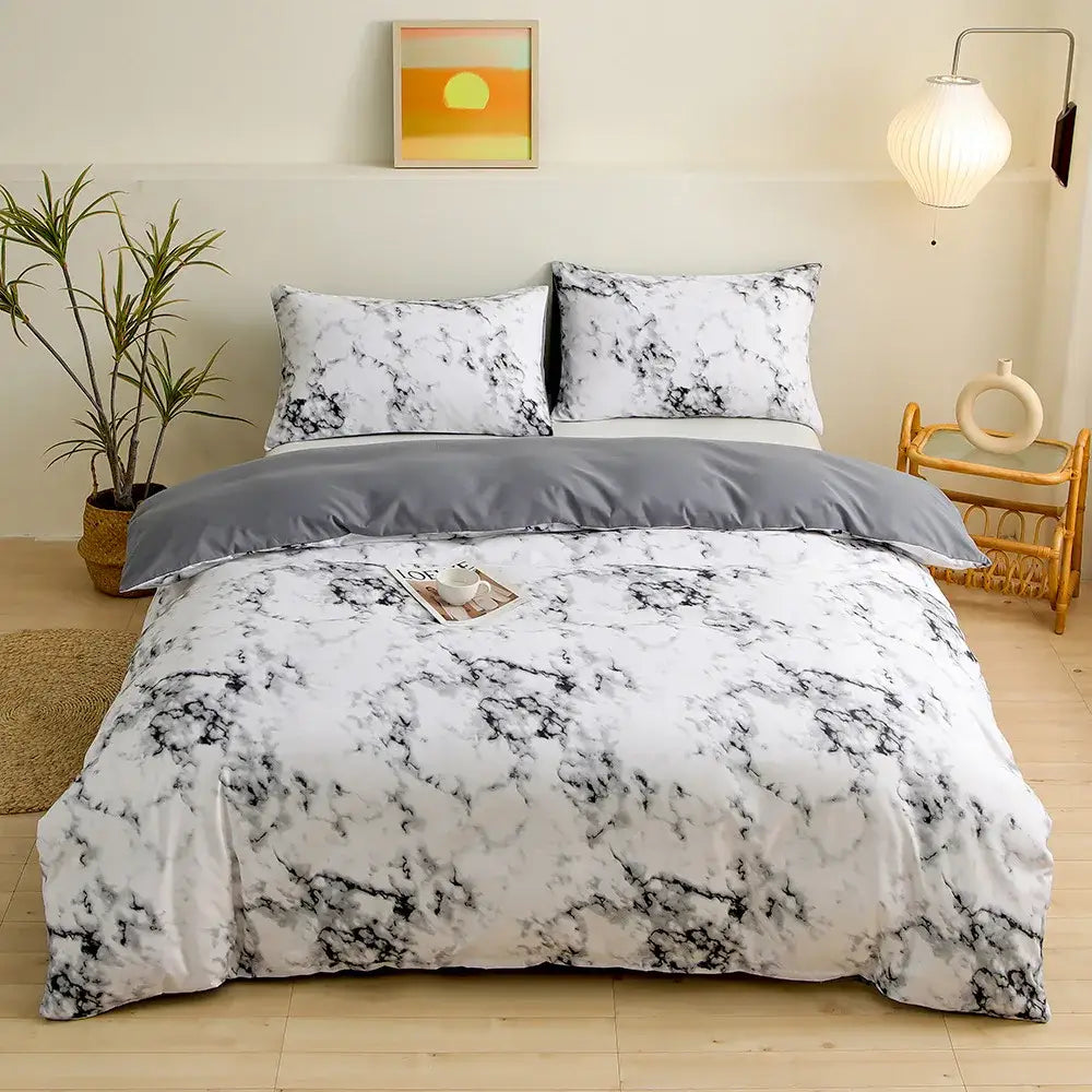 Triangle Block Print Bedding