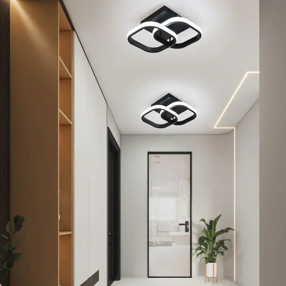 White Acrylic Ceiling Lamp