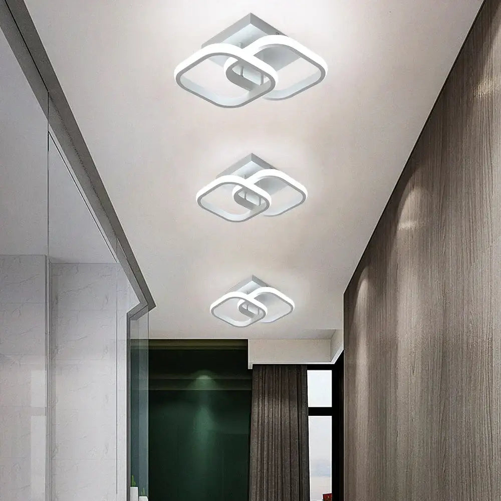 White Acrylic Ceiling Lamp