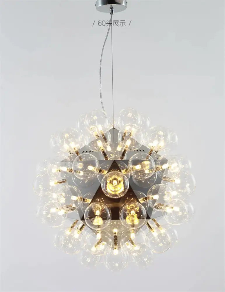 Glass Bubble LED Pendant