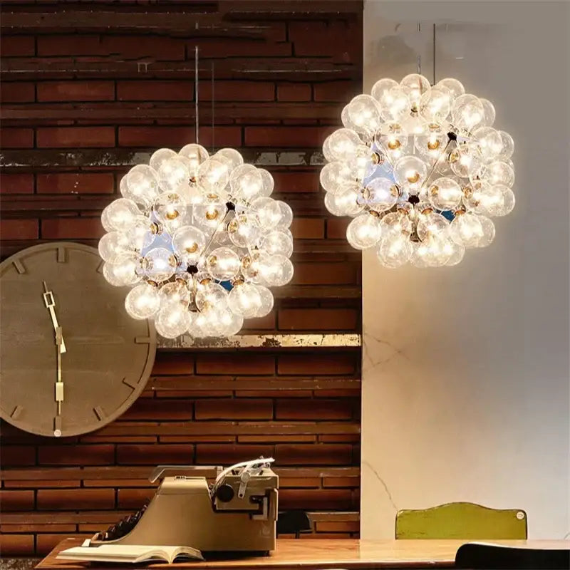 Glass Bubble LED Pendant