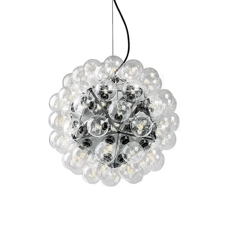 Glass Dandelion LED Chandelier
