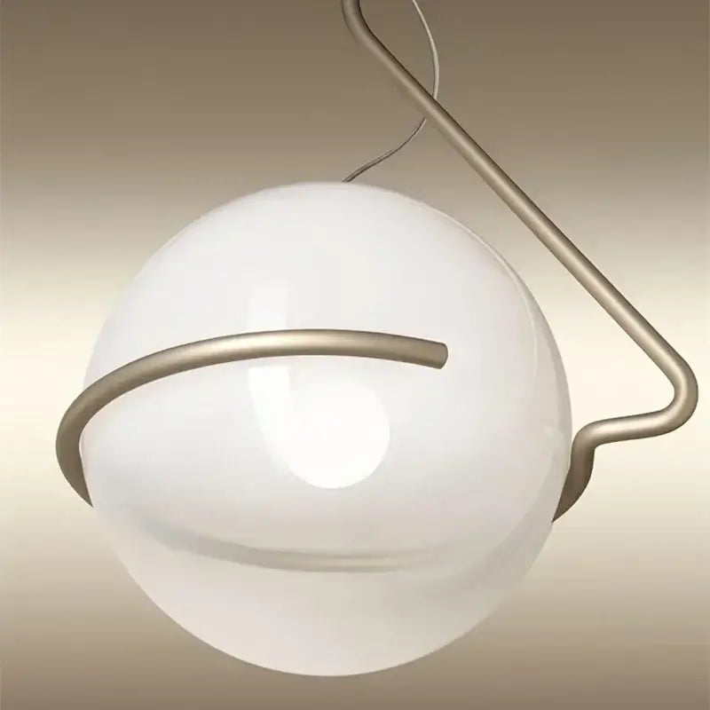 Red Globe Pendant Lamp