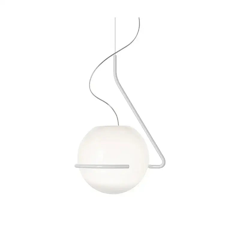 Red Globe Pendant Lamp