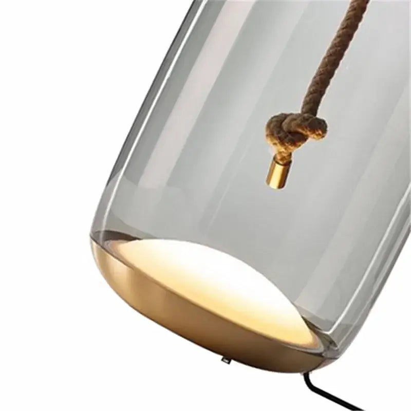 Glass Knot Table Lamp