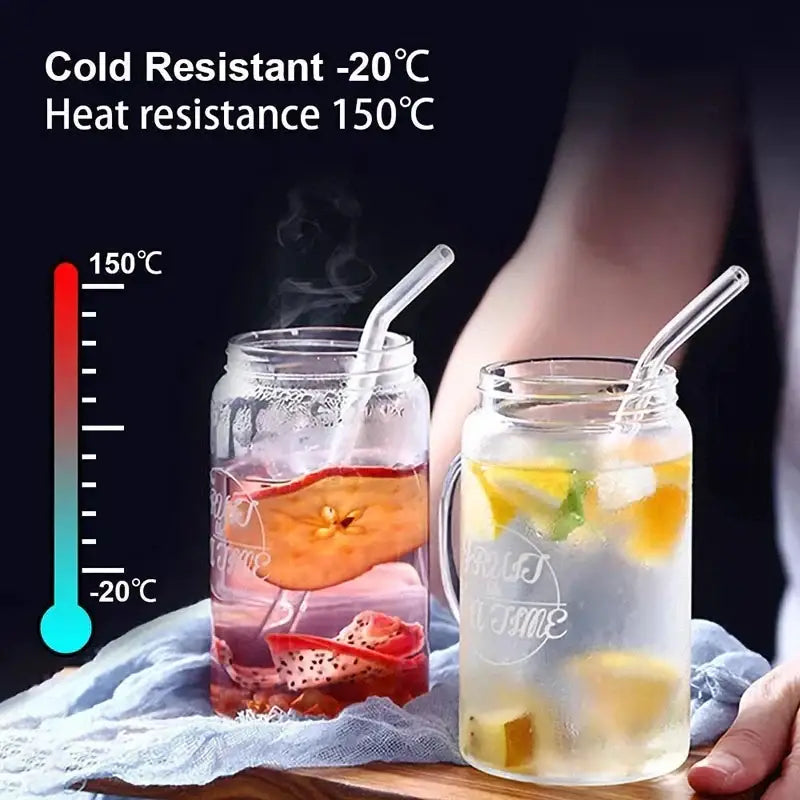 Glass Straw Set