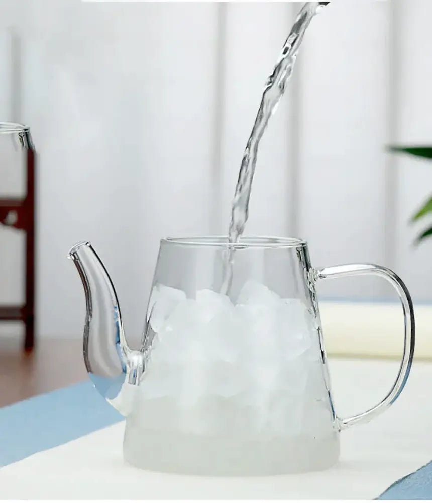 Glass Filtered Tea Pot