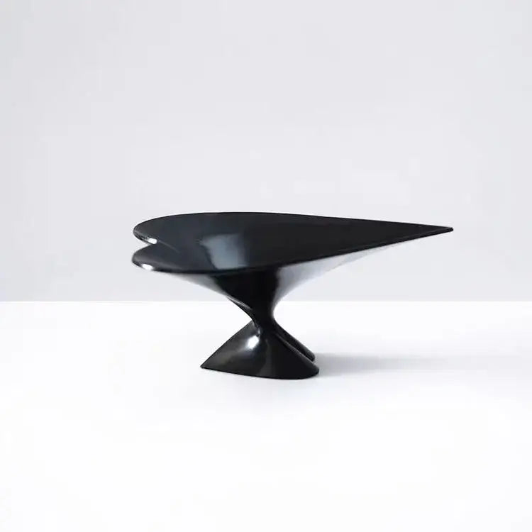 Green Leaf Geometric Tray