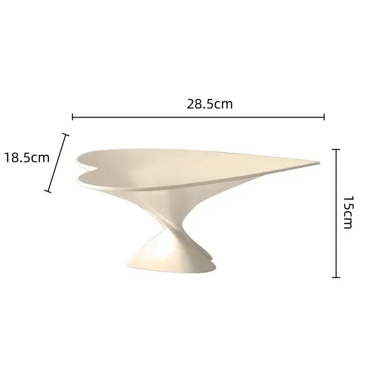 Green Leaf Geometric Tray