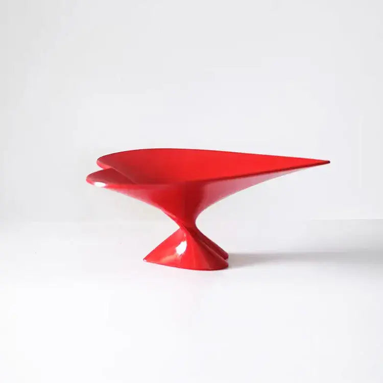 Green Leaf Geometric Tray