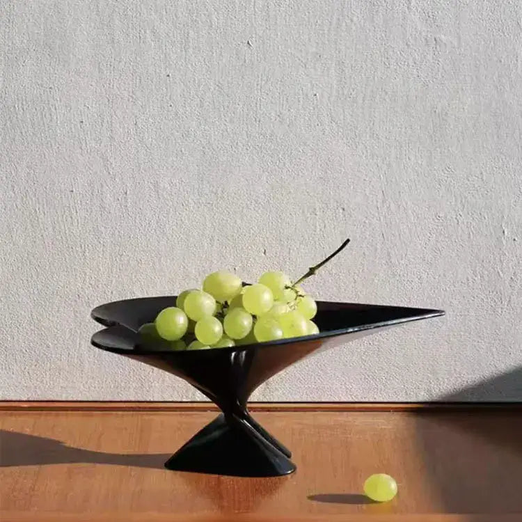 Green Leaf Geometric Tray