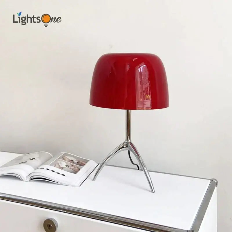 Red Candy Tripod Table Lamp