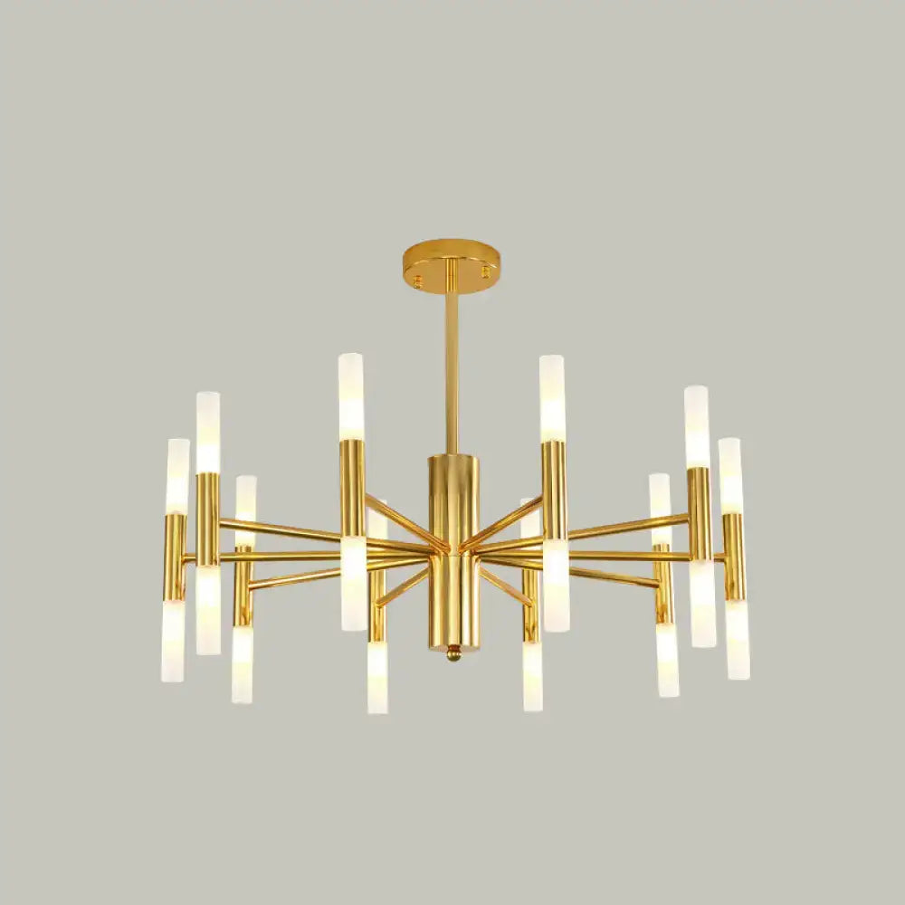 Gold Acrylic Ceiling Lamp