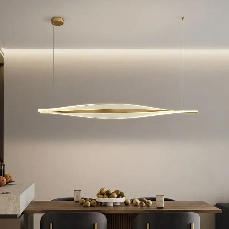 Gold Minimalist Pendant Lamp