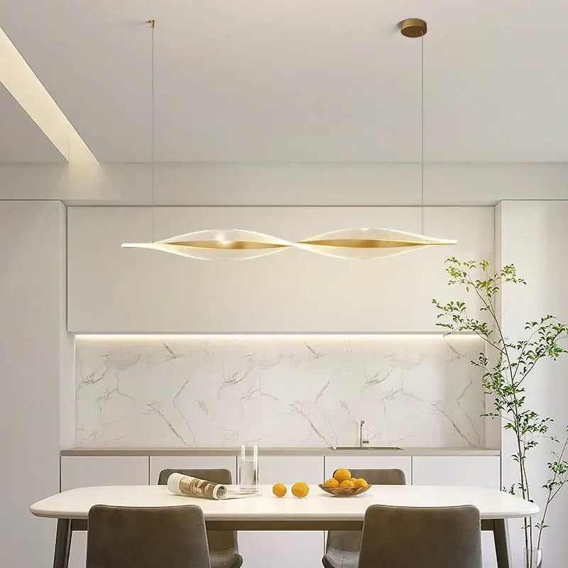 Gold Minimalist Pendant Lamp