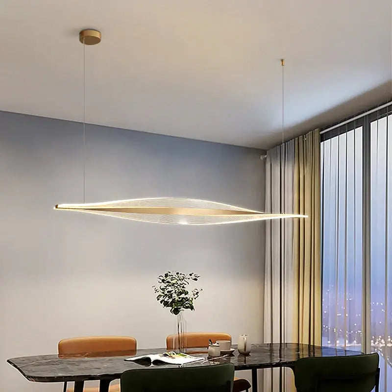 Gold Minimalist Pendant Lamp
