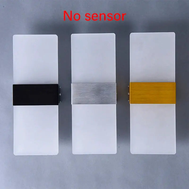 Gold LED Brushed-Aluminum Wall Sconce