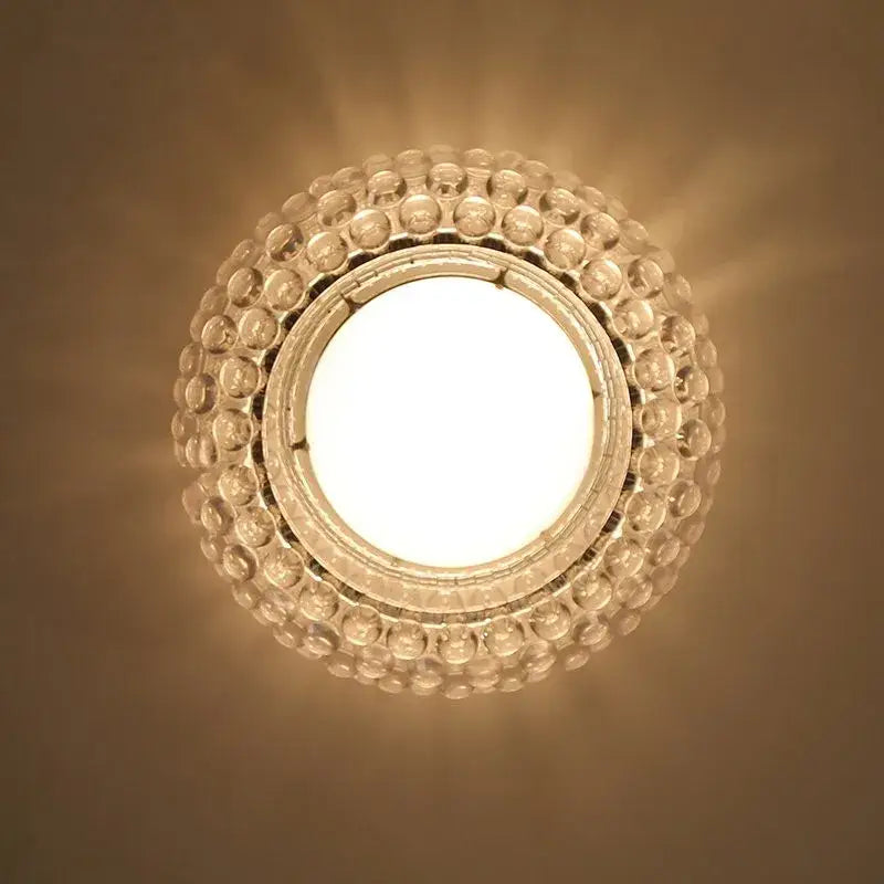 Gold Acrylic Pendant Light