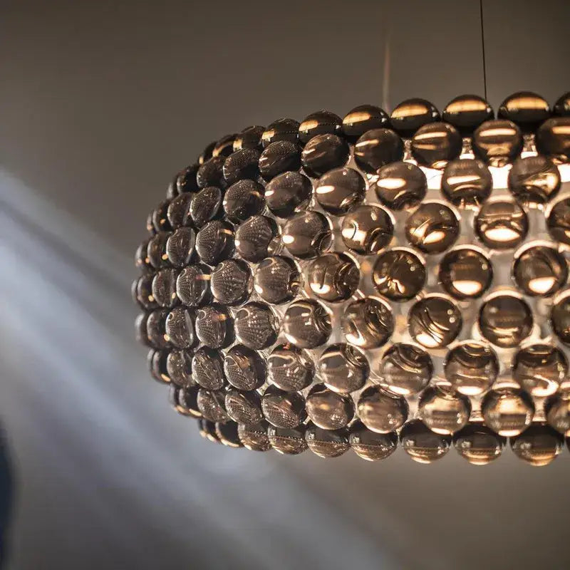 Gold Acrylic Pendant Light