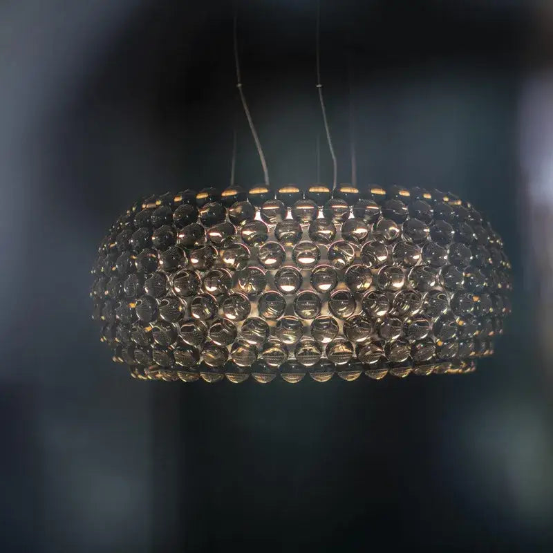 Gold Acrylic Pendant Light