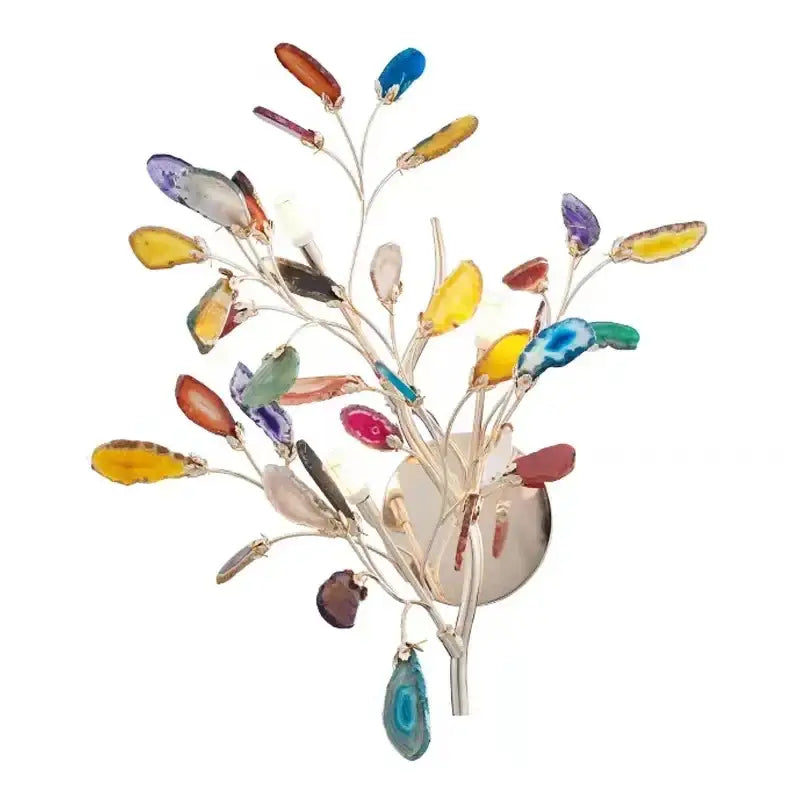 Gold Agate LED Wall Lamp