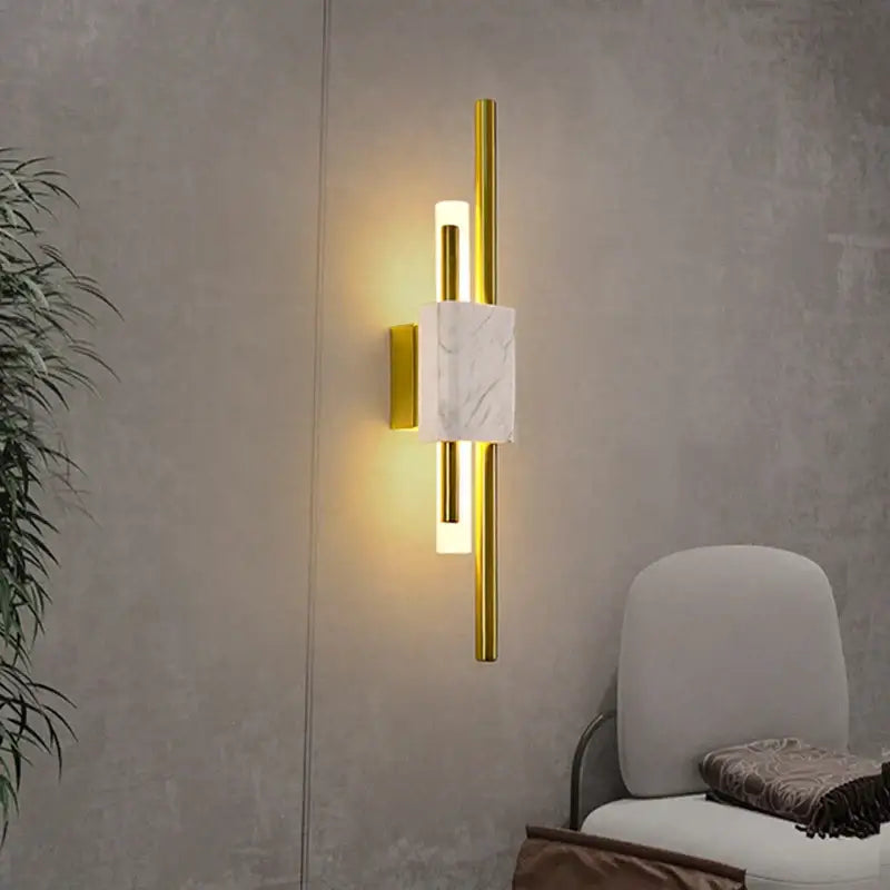 Green Marble Wall Lamp
