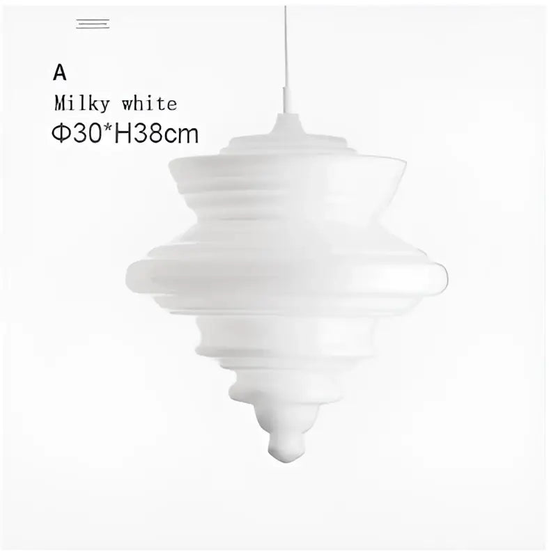 Gold White Glass Chandelier