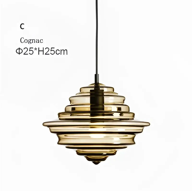 Gold White Glass Chandelier