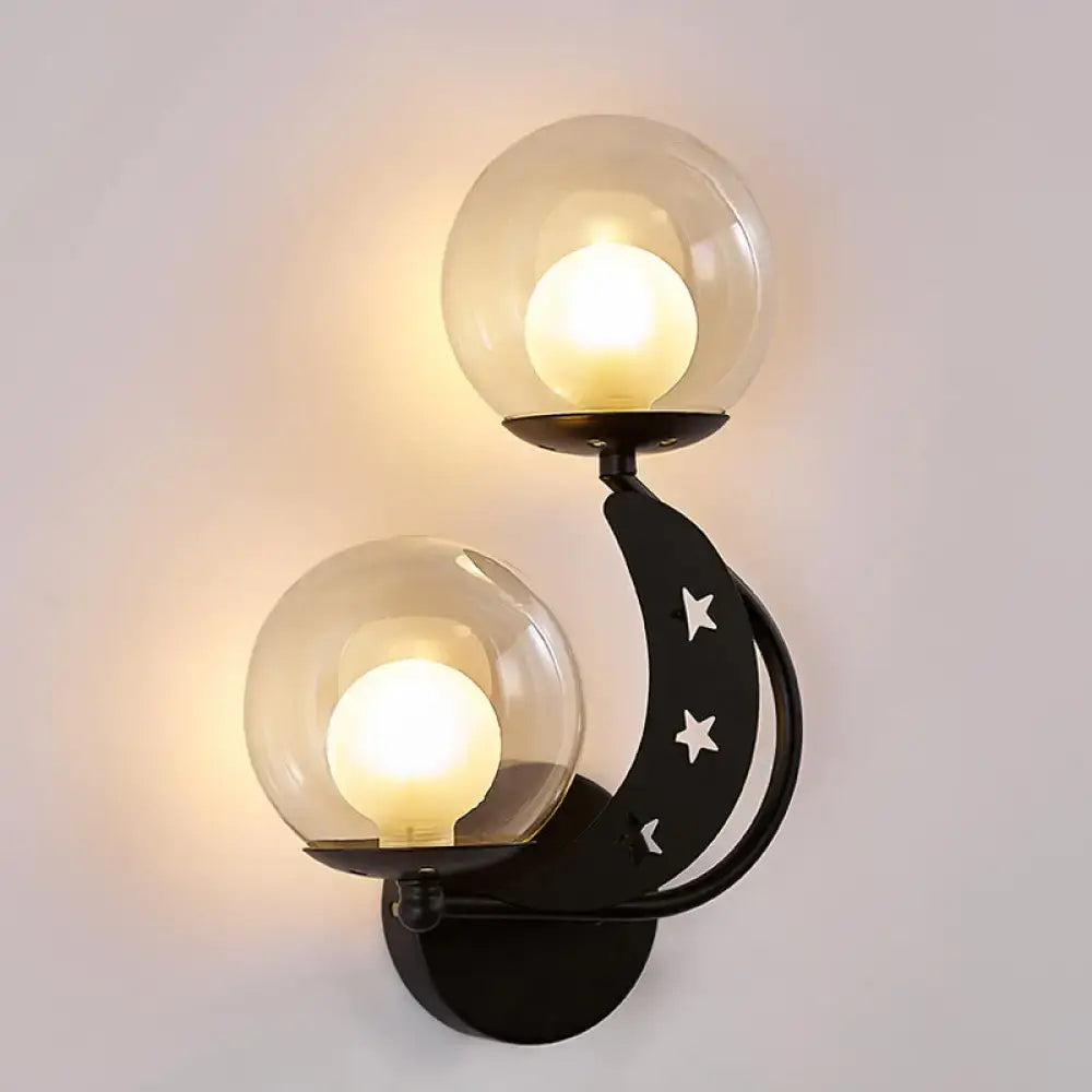Gold Ball Wall Sconce