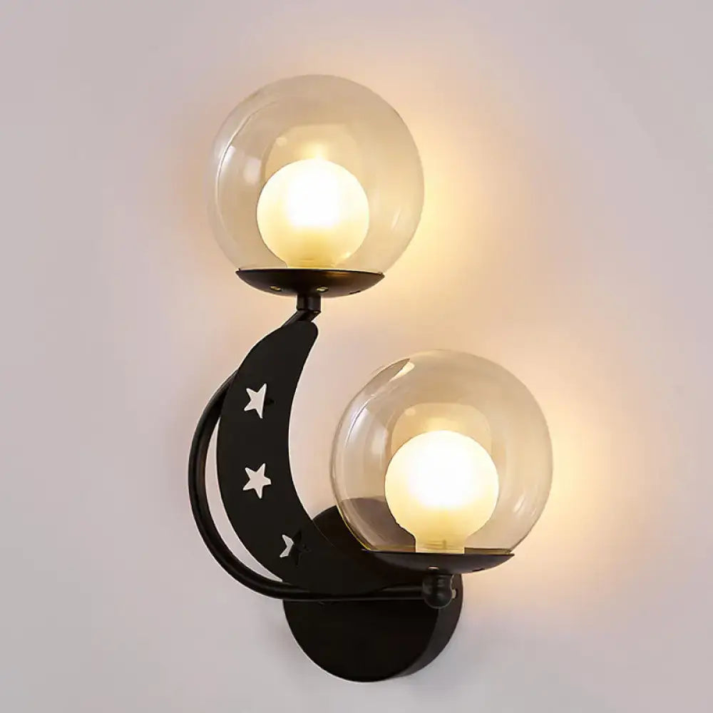Gold Ball Wall Sconce