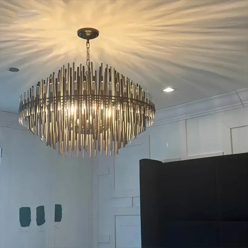 Gold Brass Pendant Light